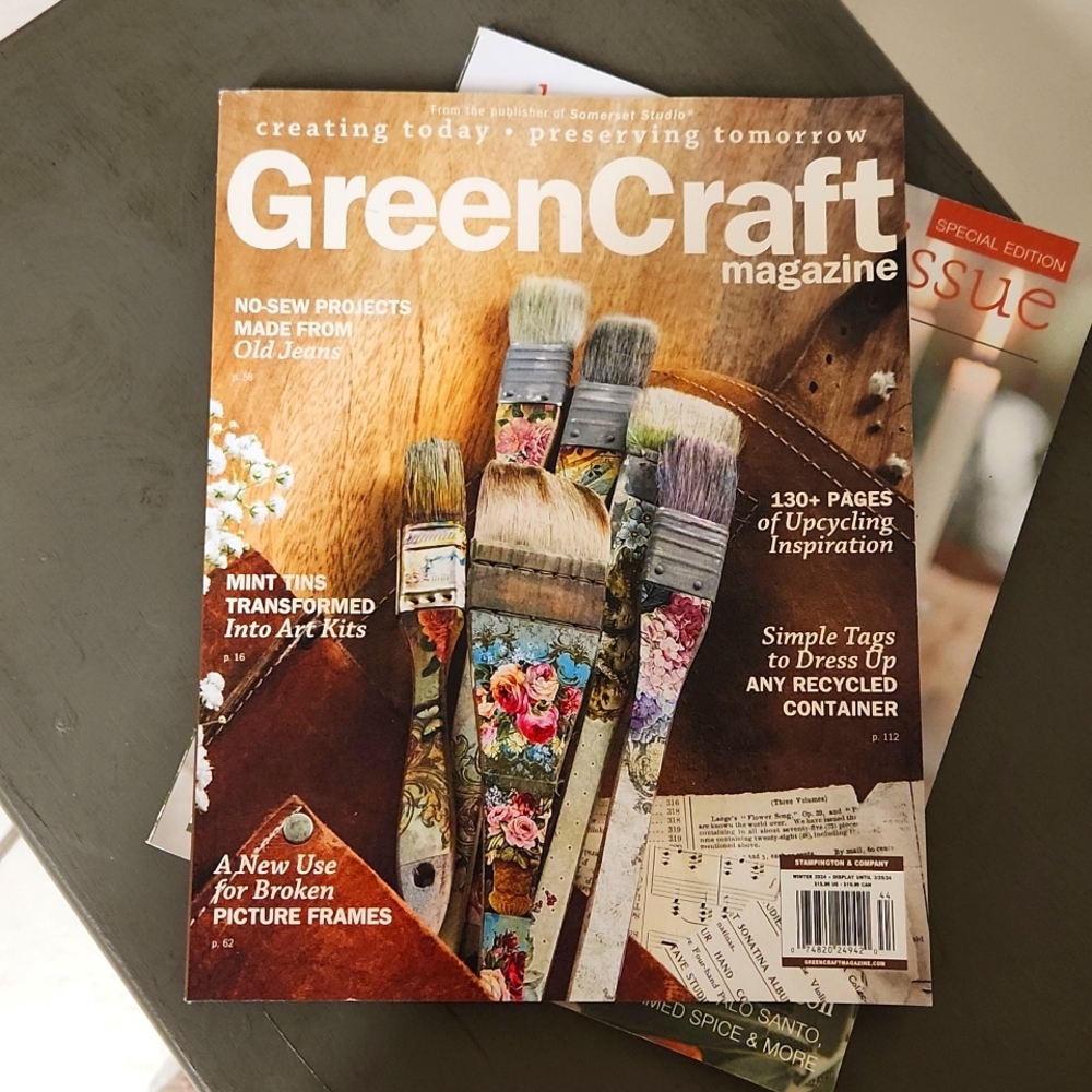 Greencraft Magazine Winter 2024 Latest Issue Stampington & Co.